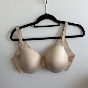 Soma Bra Vanishing Back Full Coverage Women's 40C Beige Underwired‎ Fast Ship